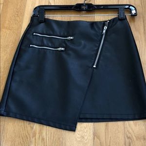 Leather skirt